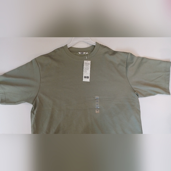 UNIQLO U AIRism Cotton Oversized Crew Neck Half-Sleeve T-Shirt -XL US - Picture 5 of 6